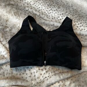 Lululemon Black Camouflage Women's Sports Bra